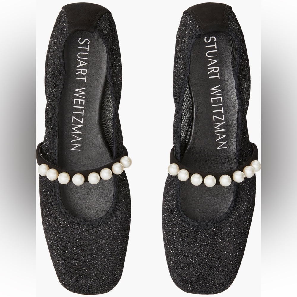 Stuart Weitzman Goldie Ballet Flats - Picture 1 of 4